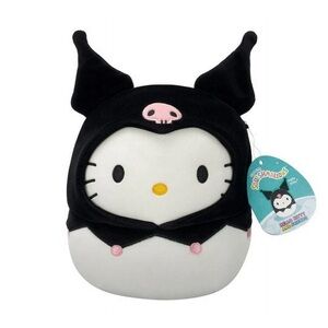 Squishmallows Hello Kitty in Black Kuromi Hoodie 8" Limited Edition Plush